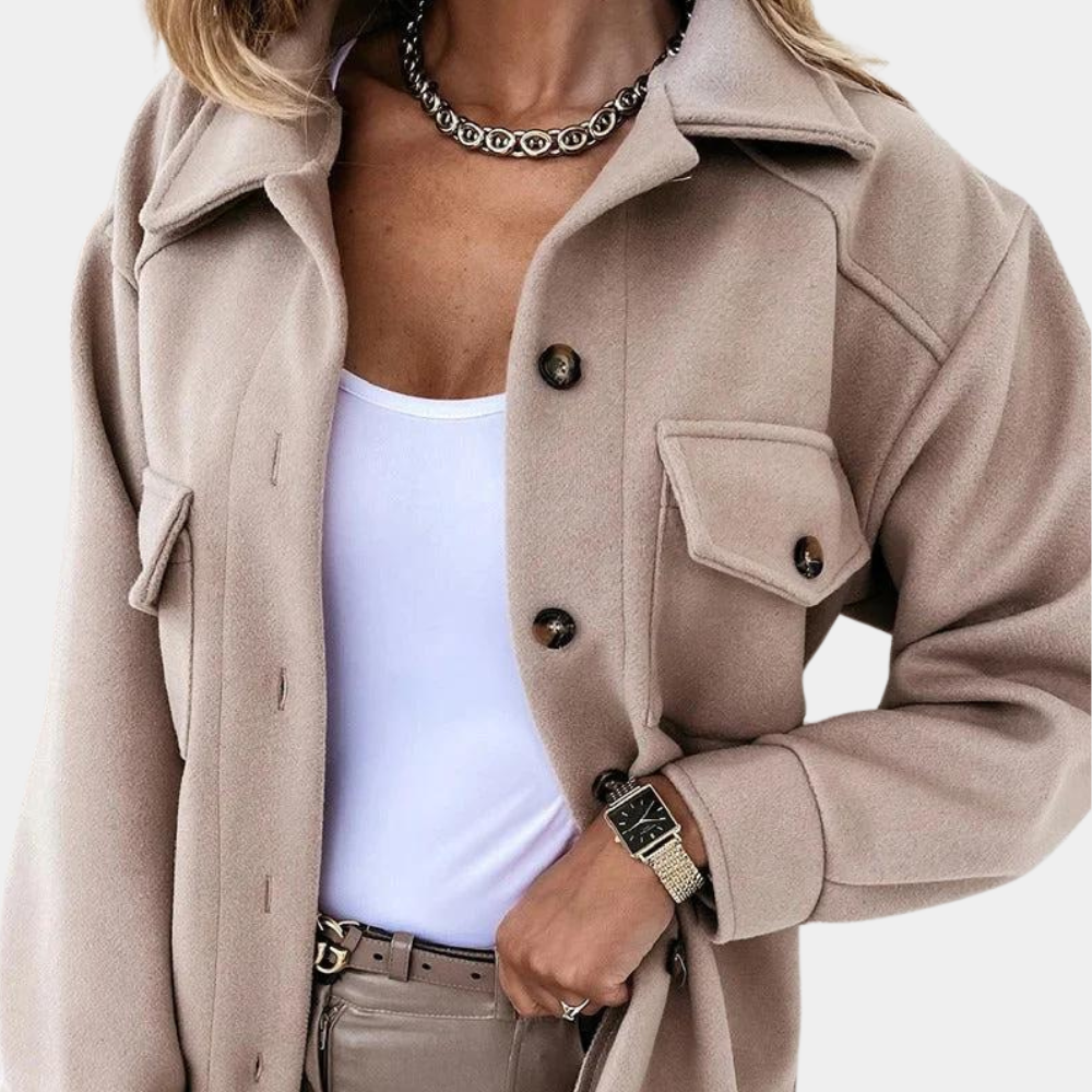 Manteau femme élégant automne hiver