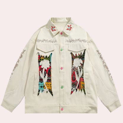Veste d'automne tendance pour femme Streetwear