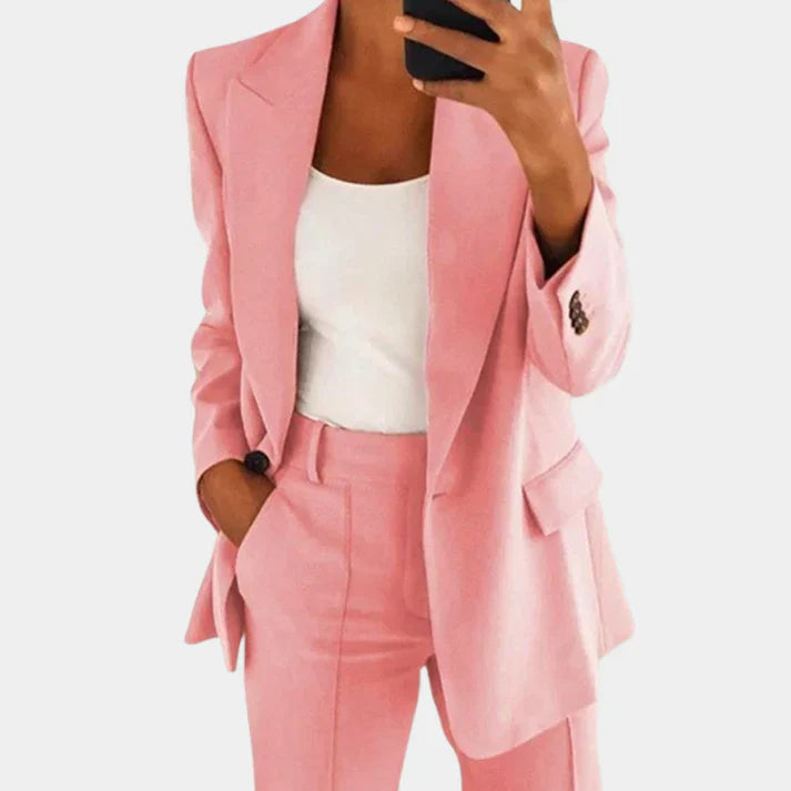 Elegantes Blazer-Set für Damen - IdealeKleiden