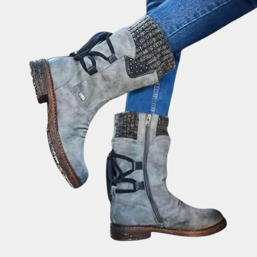 Bottes de neige élégantes pour femme Hiver