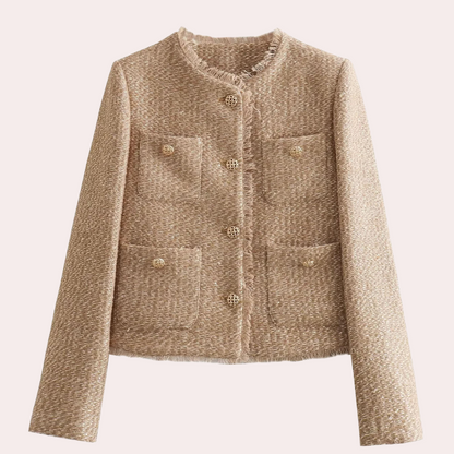 Veste d'automne femme chaude moderne