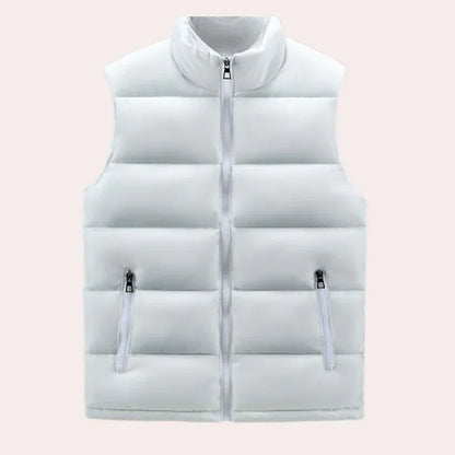 Gilet extérieur rembourré imperméable