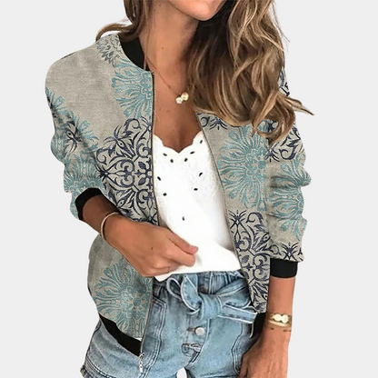 Veste d'automne femme - Imprimé tendance
