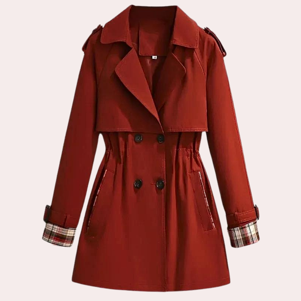 Trench-coat élégant pour femme automne