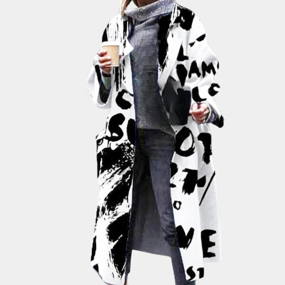Manteau féminin tendance d'automne