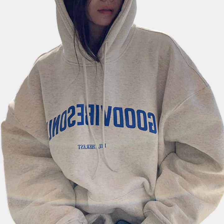 Sweat à capuche tendance pour femme avec motifs uniques