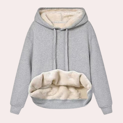 Haut de survêtement doux d'hiver confortable pour femme