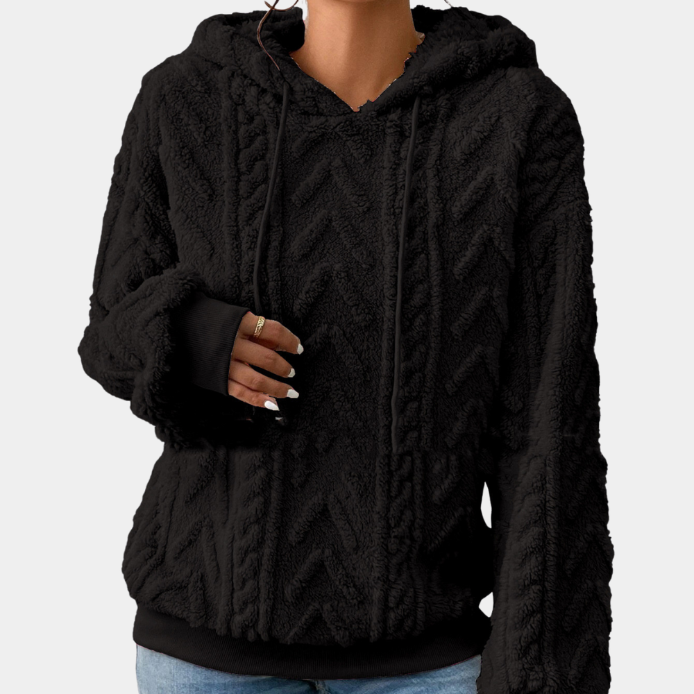 Sweat à capuche pour femme, chaud pour l'hiver
