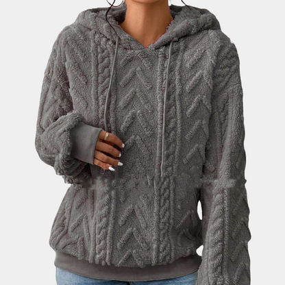 Sweat à capuche pour femme, chaud pour l'hiver