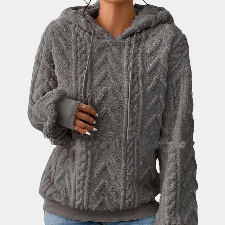 Sweat à capuche pour femme, chaud pour l&
