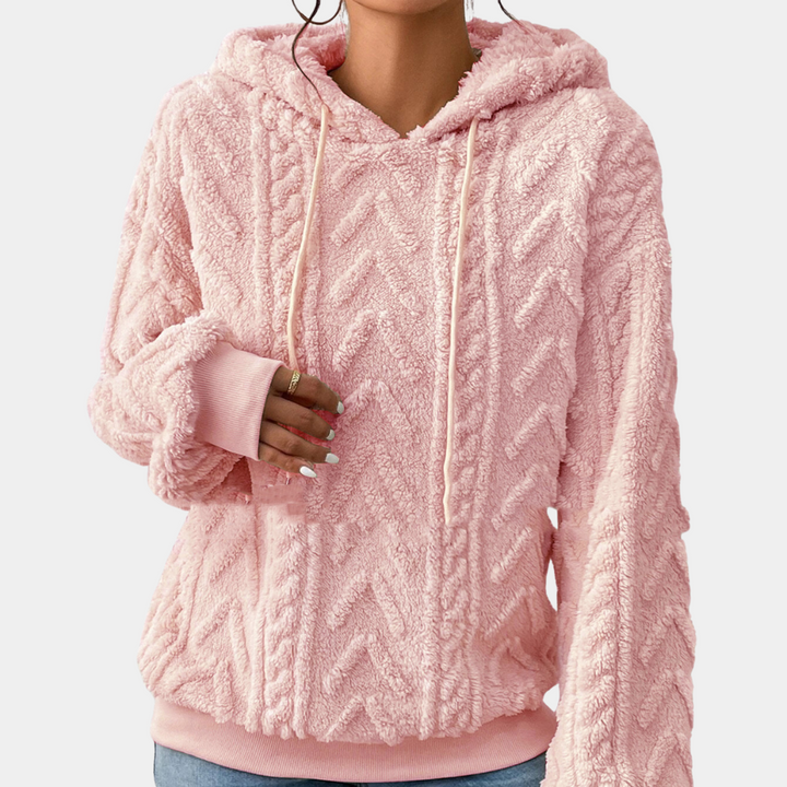 Sweat à capuche pour femme, chaud pour l&