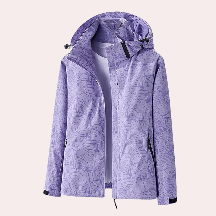 Veste femme tendance - Coupe-vent à capuche amovible