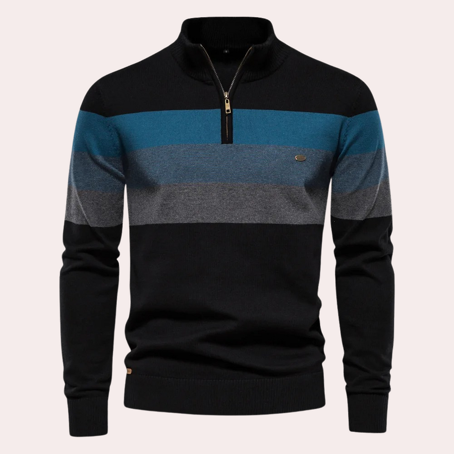 Calvin | Pull Homme Moderne à Rayures