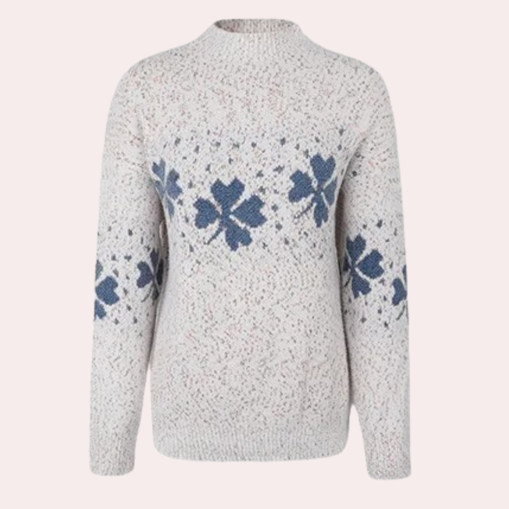 Pull tricoté pour femme, doux, design élégant