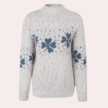 Pull tricoté pour femme, doux, design élégant