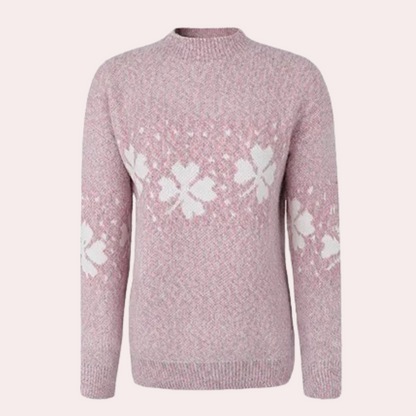 Pull tricoté pour femme, doux, design élégant