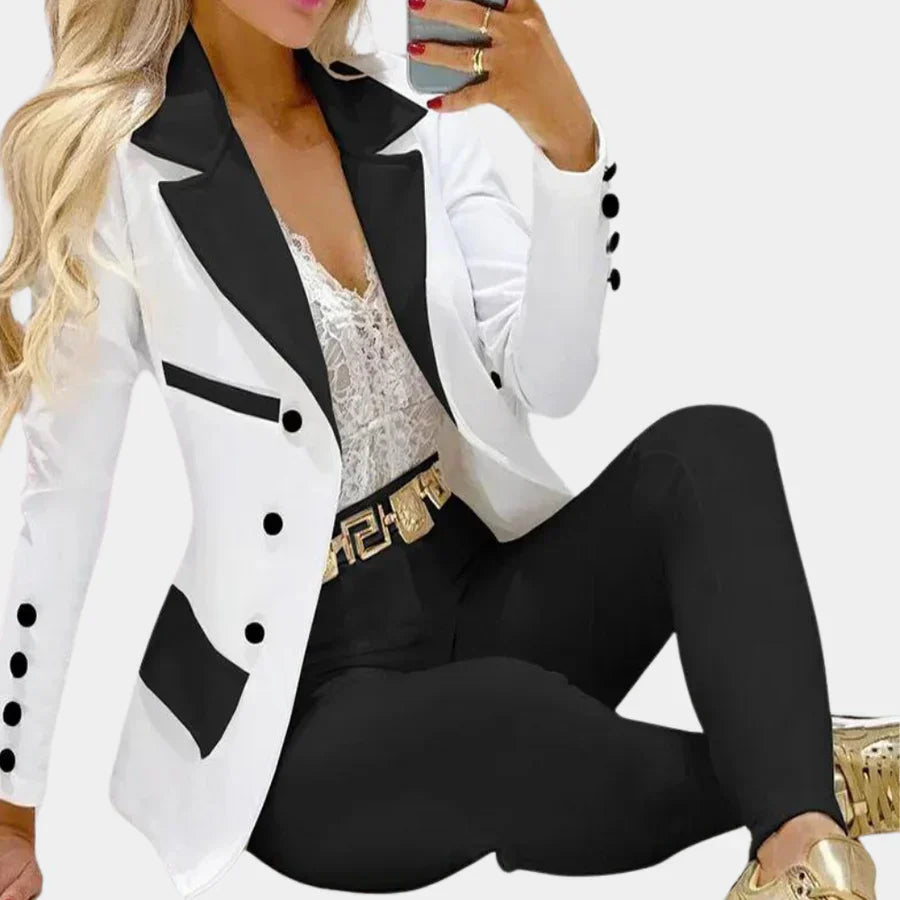 Ensemble 2 pièces élégant pour femme Modern Classique