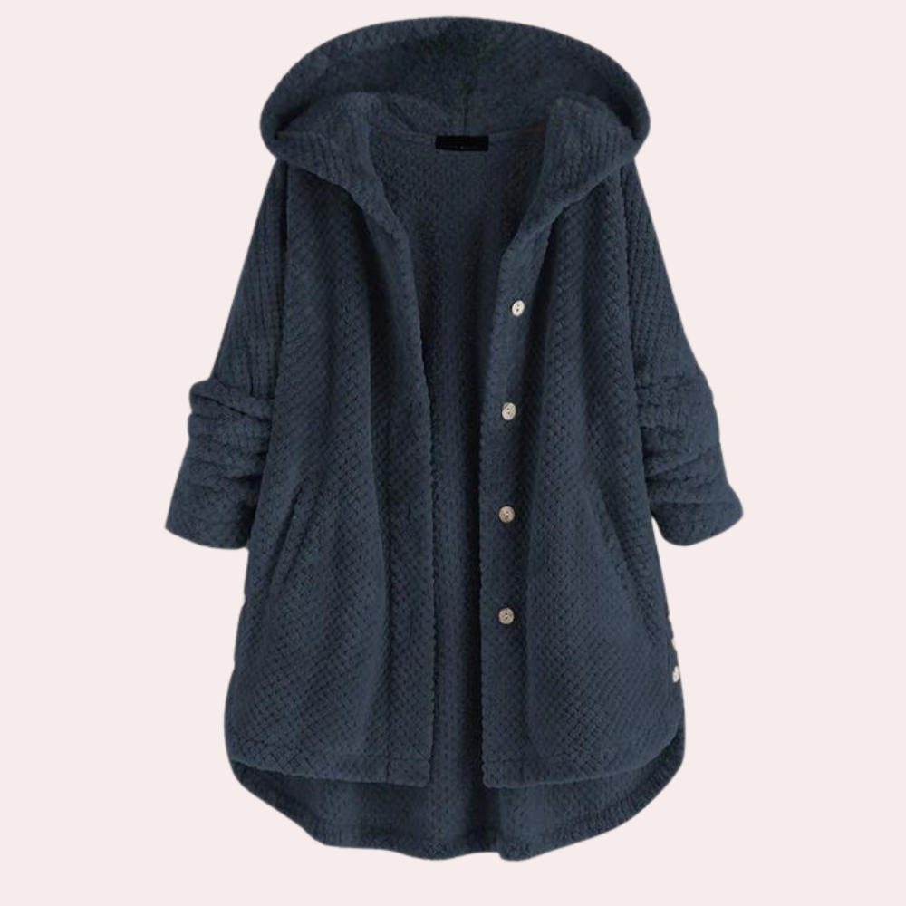 Parka à capuche pour femme