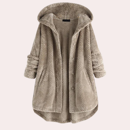 Parka à capuche pour femme