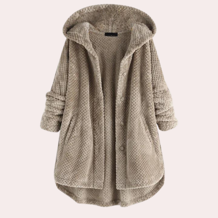 Parka à capuche pour femme