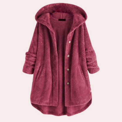 Parka à capuche pour femme