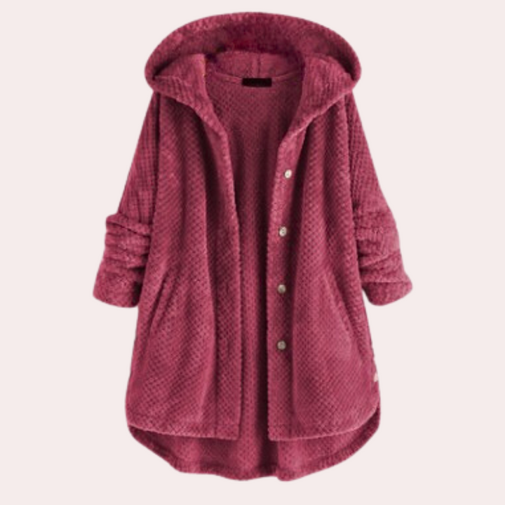 Parka à capuche pour femme