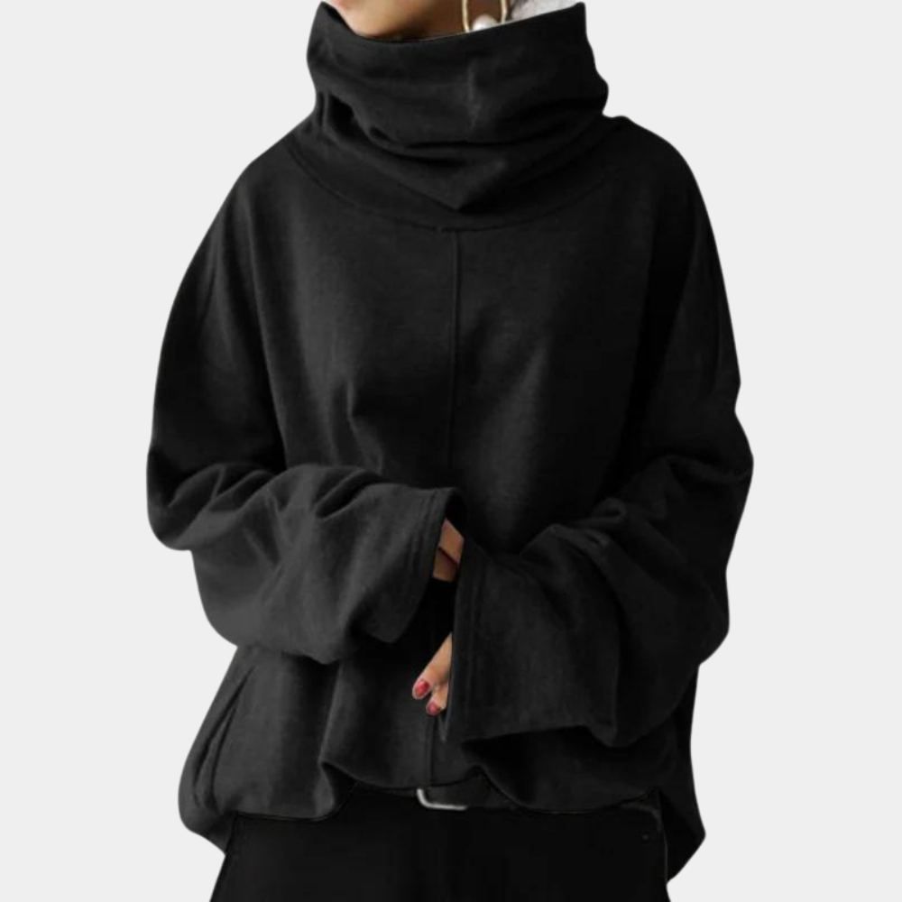 Pull en écharpe pour femme - Modèle automne