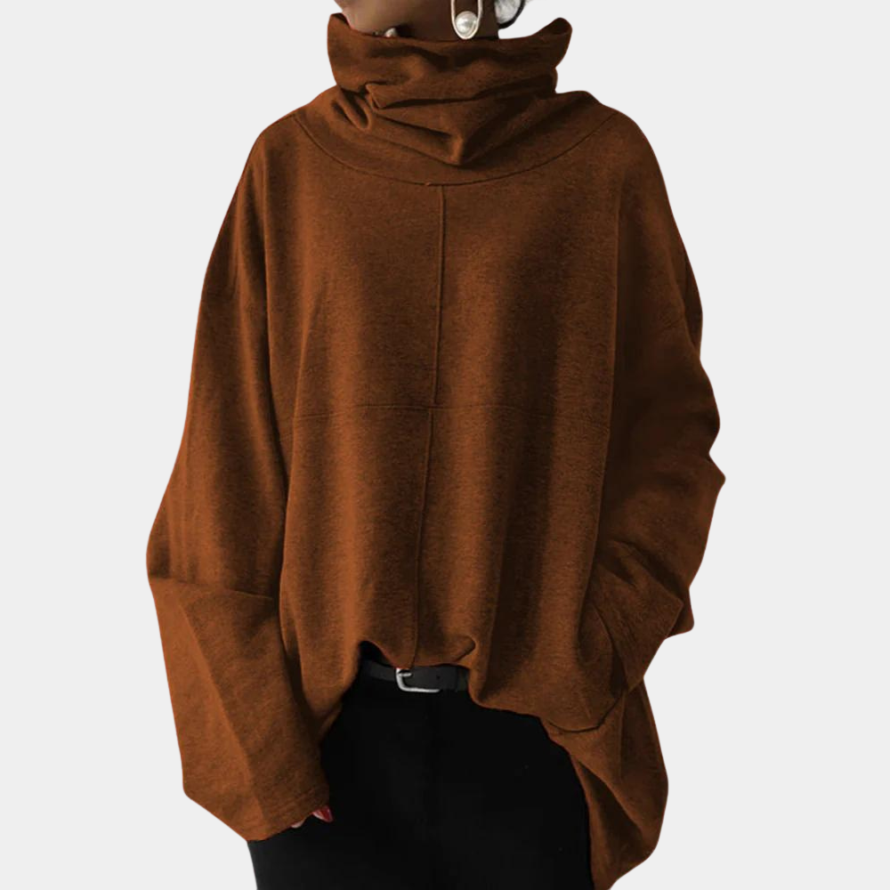 Pull en écharpe pour femme - Modèle automne