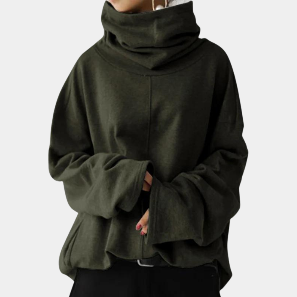Pull en écharpe pour femme - Modèle automne
