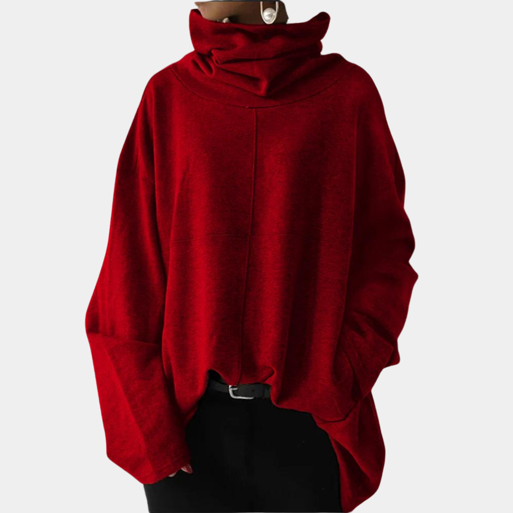 Pull en écharpe pour femme - Modèle automne