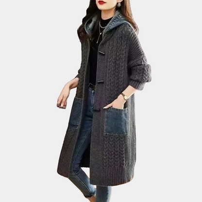 Manteau élégant pour femme, moderne et classique