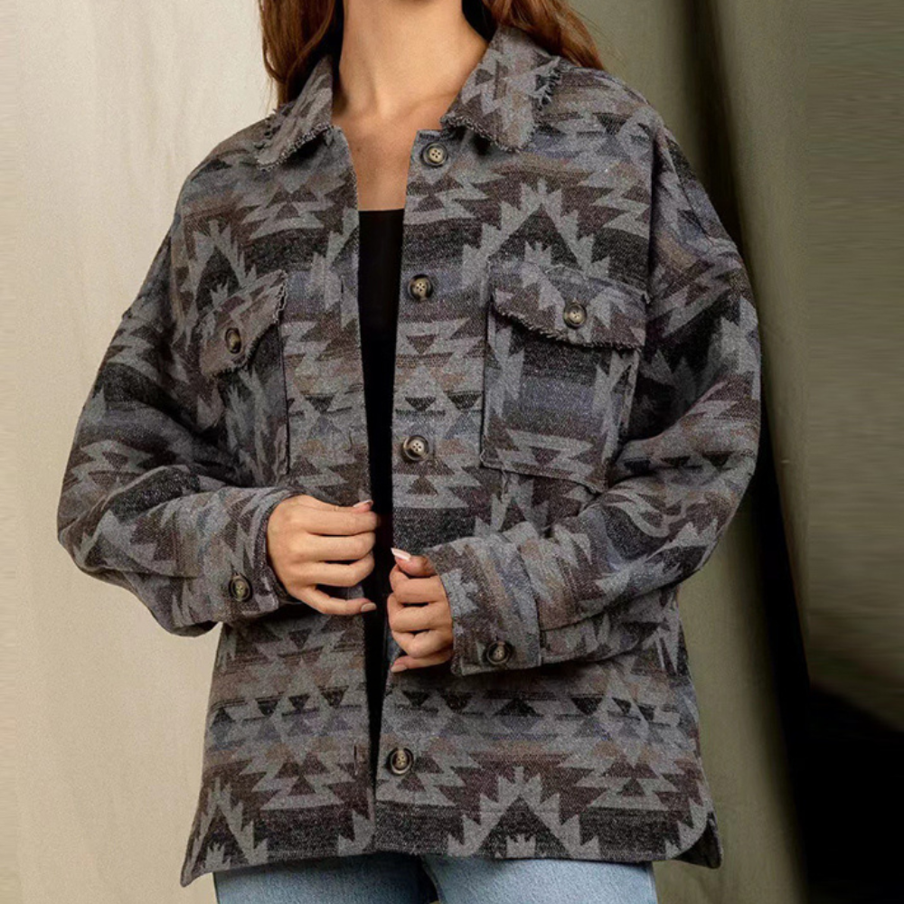 Veste d'automne élégante femme moderne classique