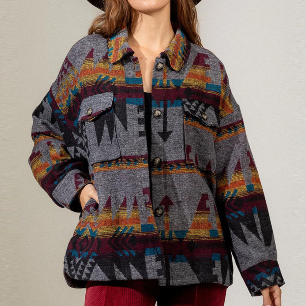 Veste d'automne élégante femme moderne classique