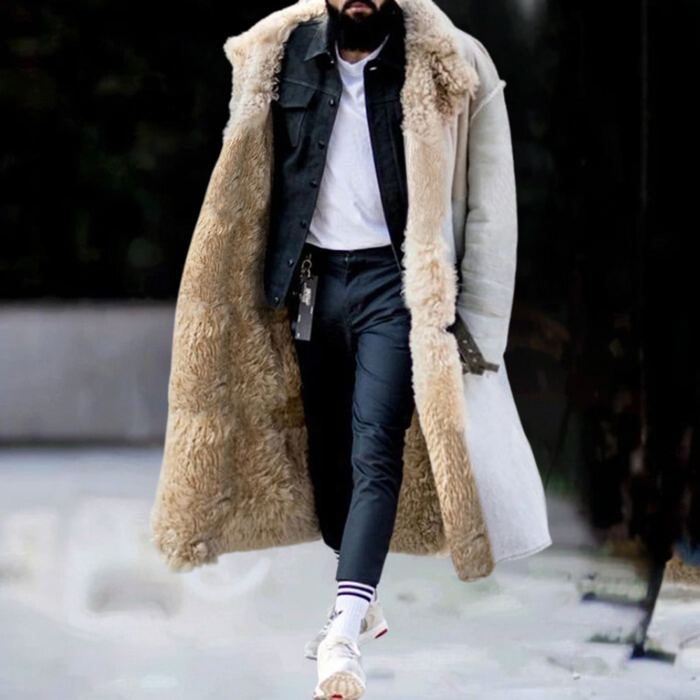 Veste de luxe en peau de mouton retournée, élégante, pour femme, noire