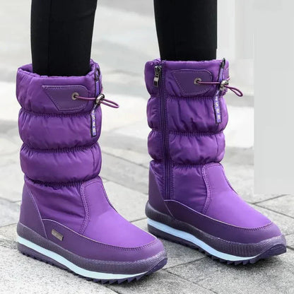 Bottines chaudes d'hiver pour femmes