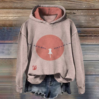 Talia - Pull pour femme Tendance imprimé animal