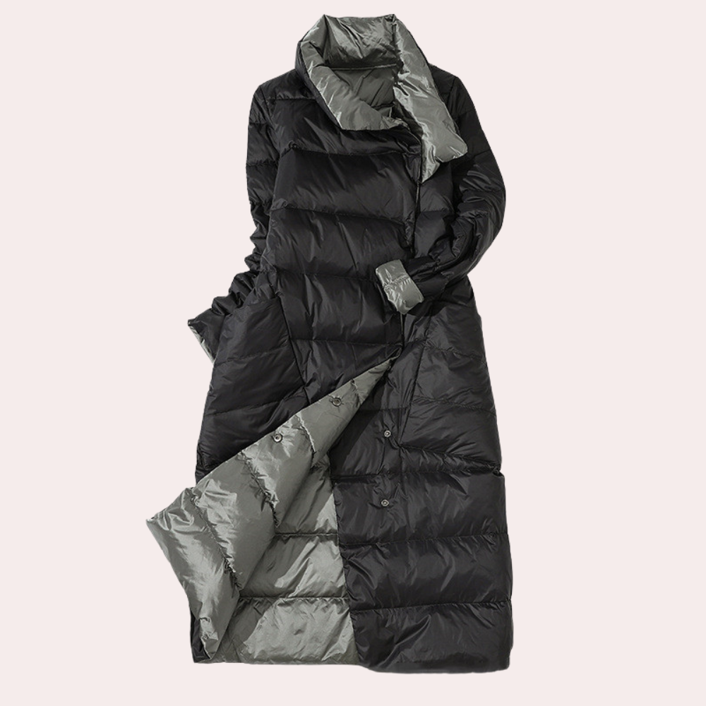 Veste d'hiver élégante pour femme, chaude et rembourrée