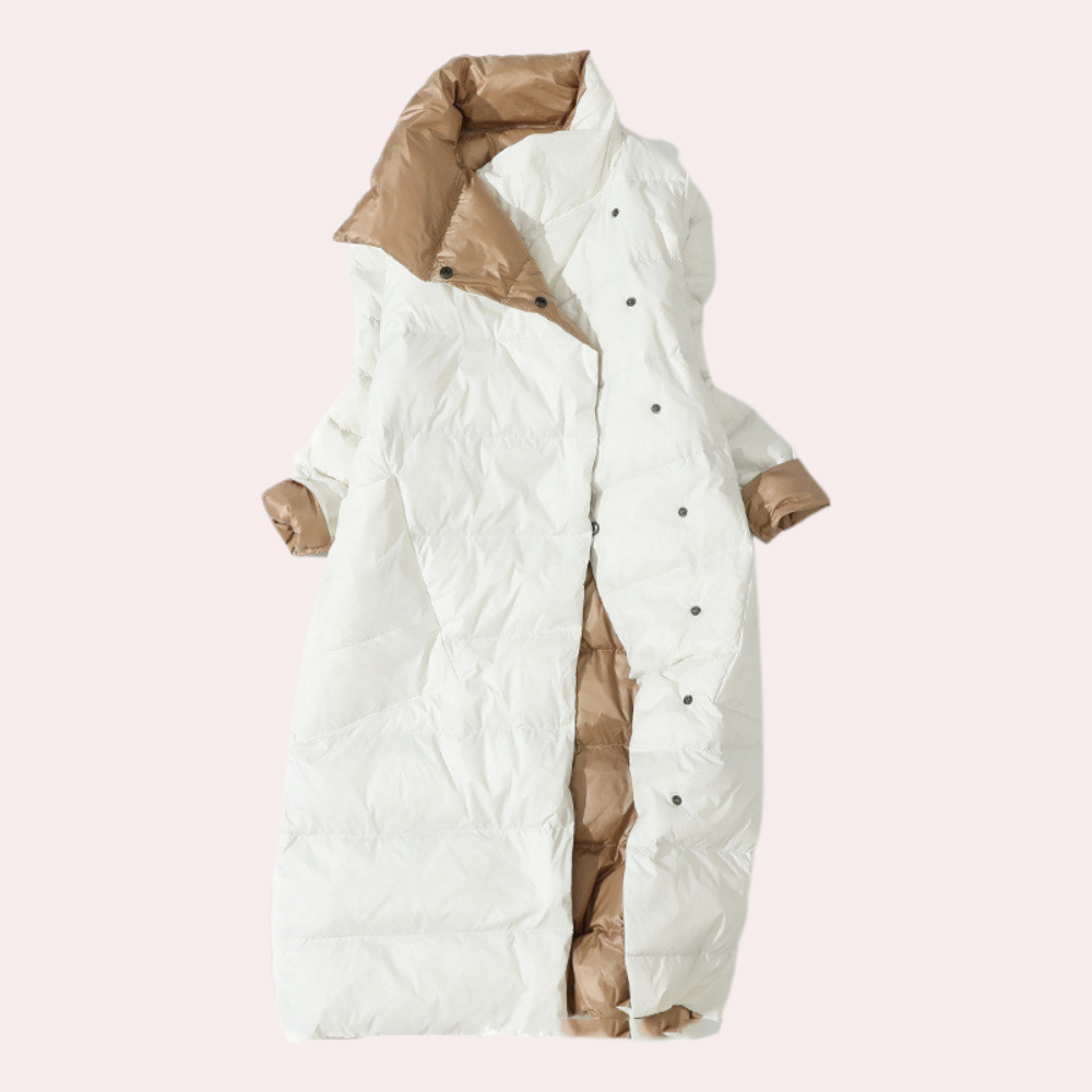 Veste d'hiver élégante pour femme, chaude et rembourrée