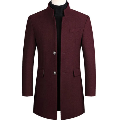 Herren Wintermantel Elegantes Design Premium Qualität - IdealeKleiden