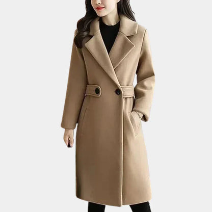 Longue veste d'hiver pour femme style Carmen