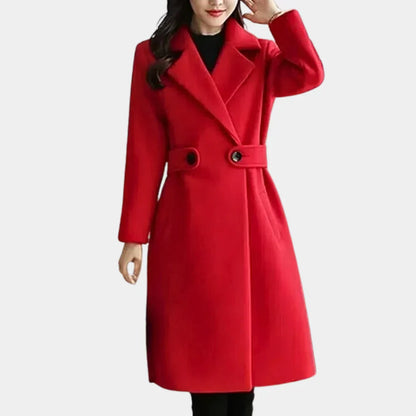 Long Manteau d'Hiver Élégant pour Femme Carmen
