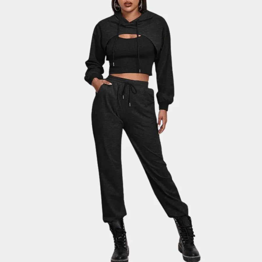 Set d'accessoires élégant 3 pièces pour femme