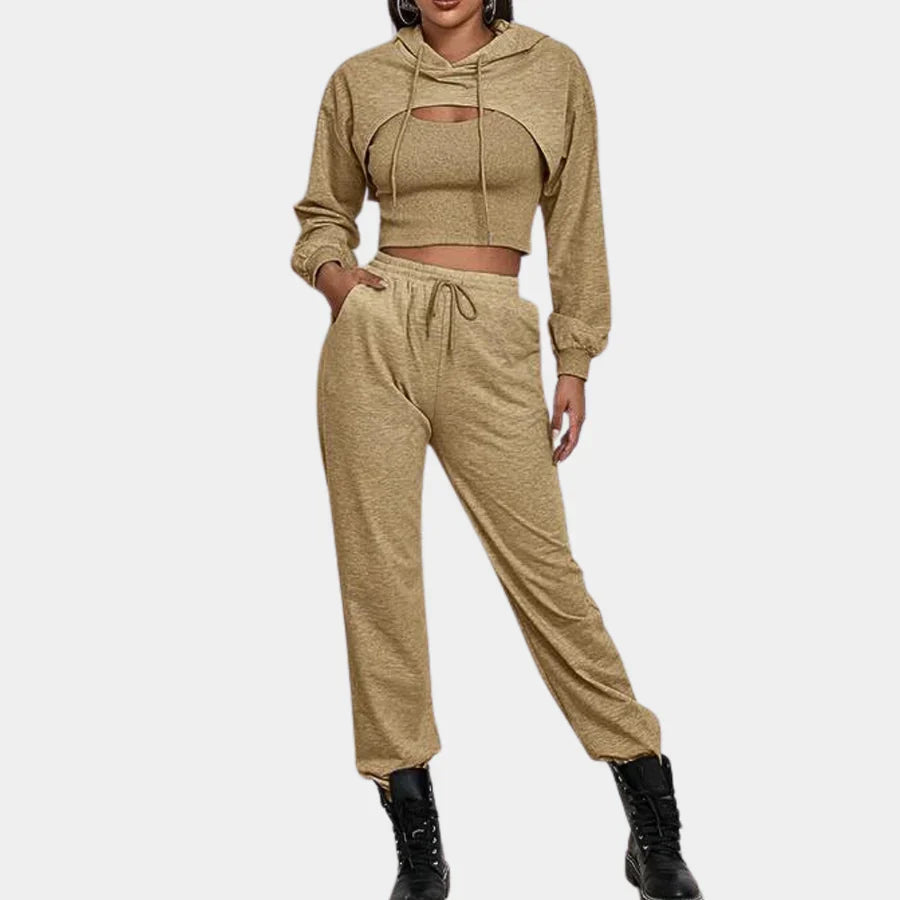 Set d'accessoires élégant 3 pièces pour femme