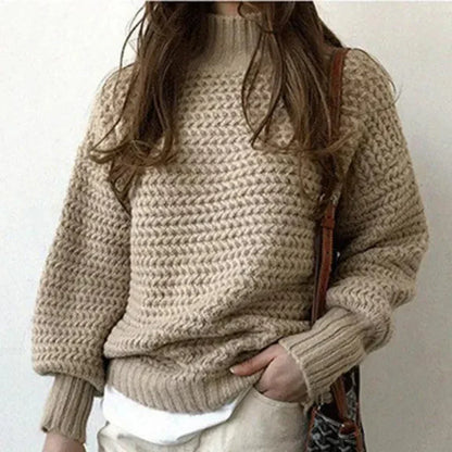 Pull élégant en maille pour femme