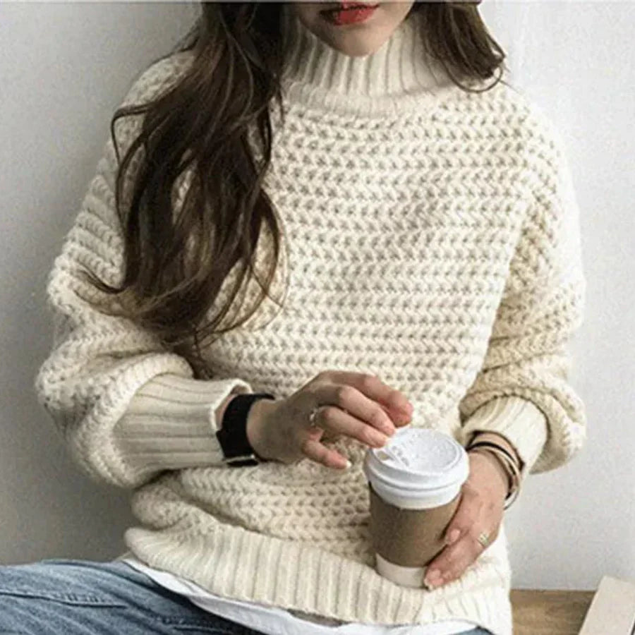 Pull élégant en maille pour femme