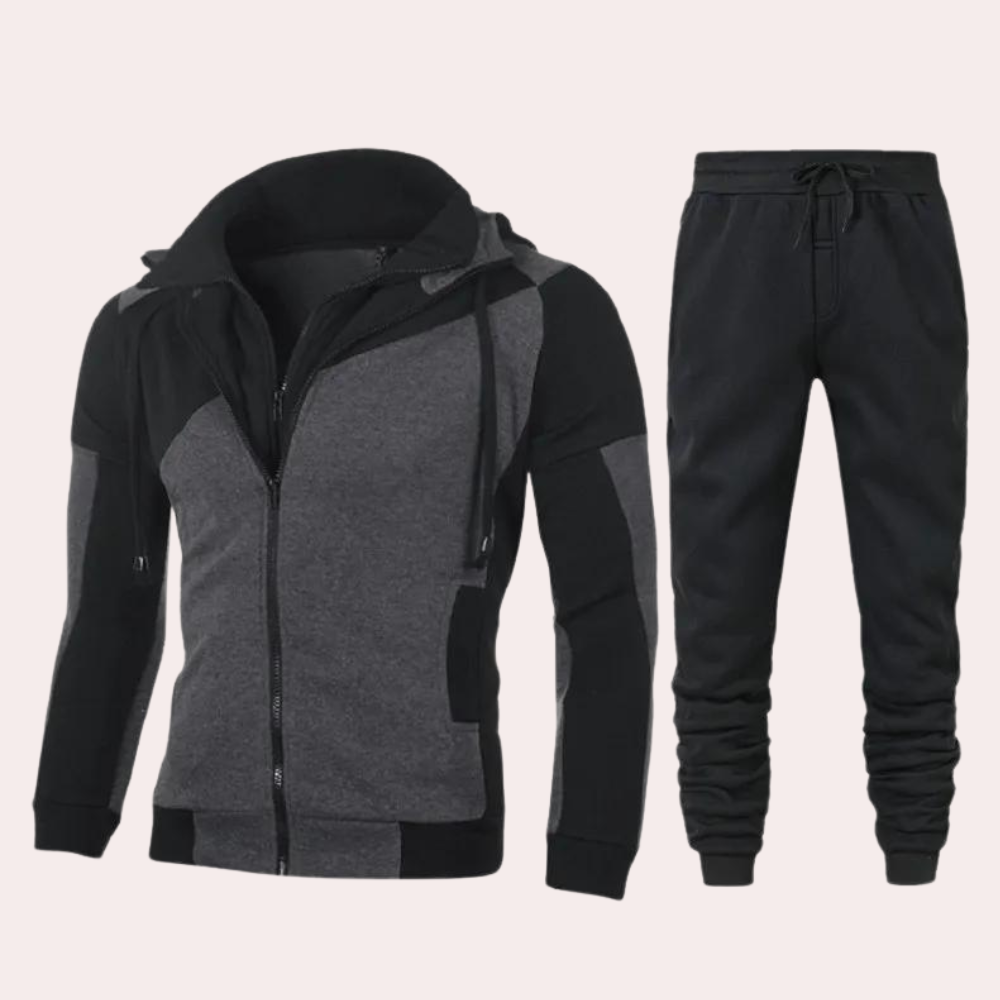 Ensemble jogging moderne homme sportif