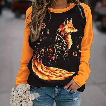 Sweat-shirt pour femme Coupe confortable et décontractée