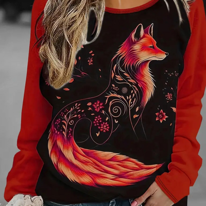 Sweat-shirt pour femme Coupe confortable et décontractée