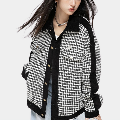 Veste d'automne élégante pour femme, moderne