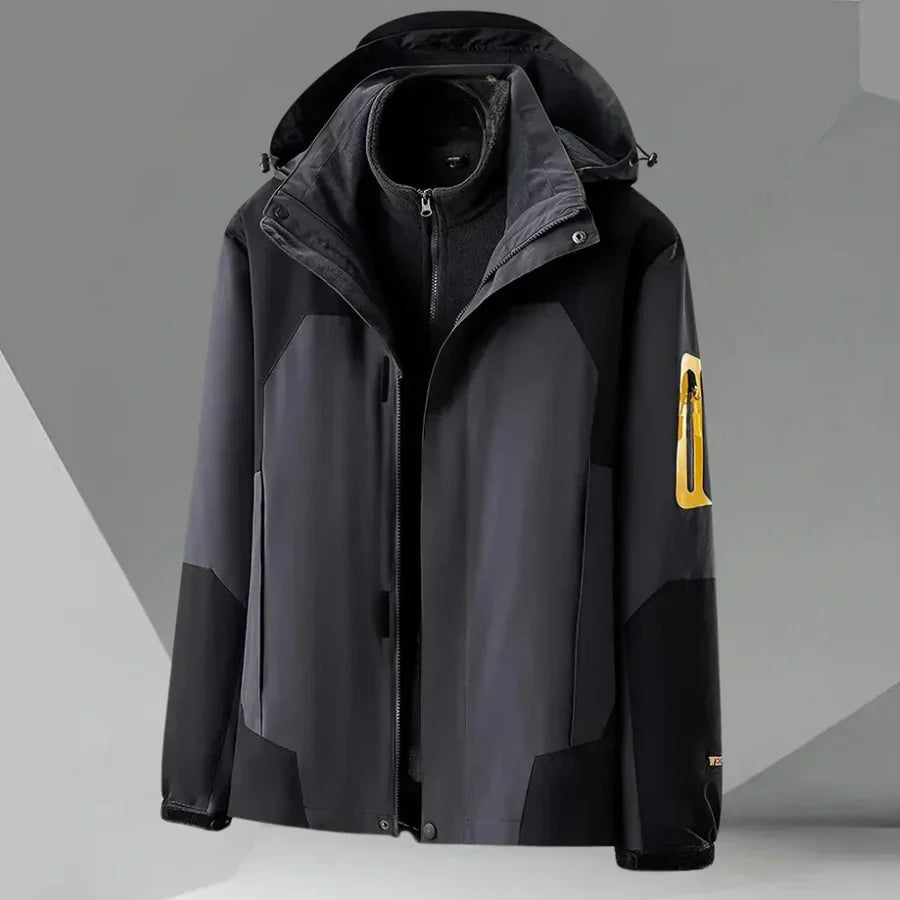 Herren Windjacke Praktisch Kapuze - IdealeKleiden